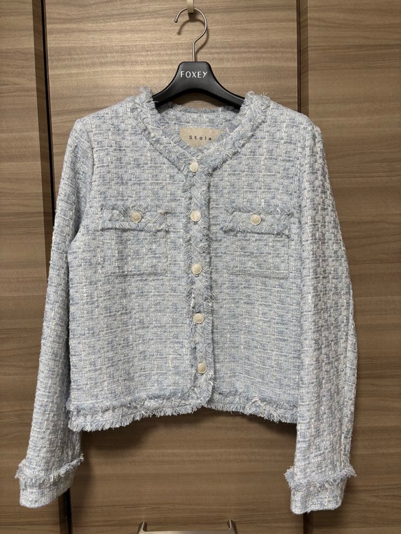 【美品】ストラツイードジャケット