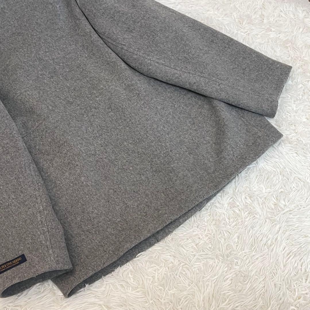 【JOURNAL STANDARD relume】グレー ノーカラー コート M