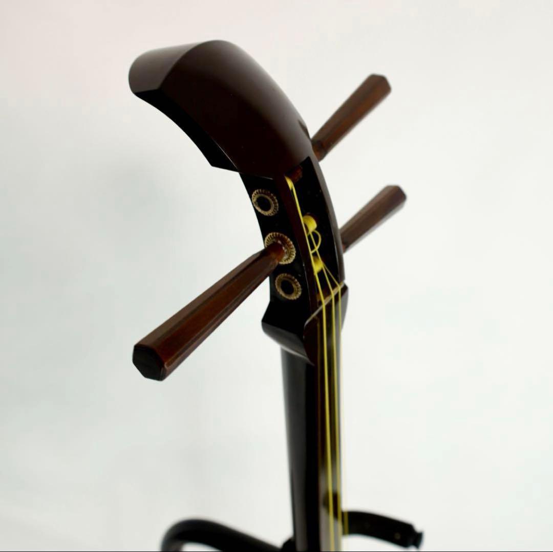 三味線本体 木製 バチ付き　【永莉】