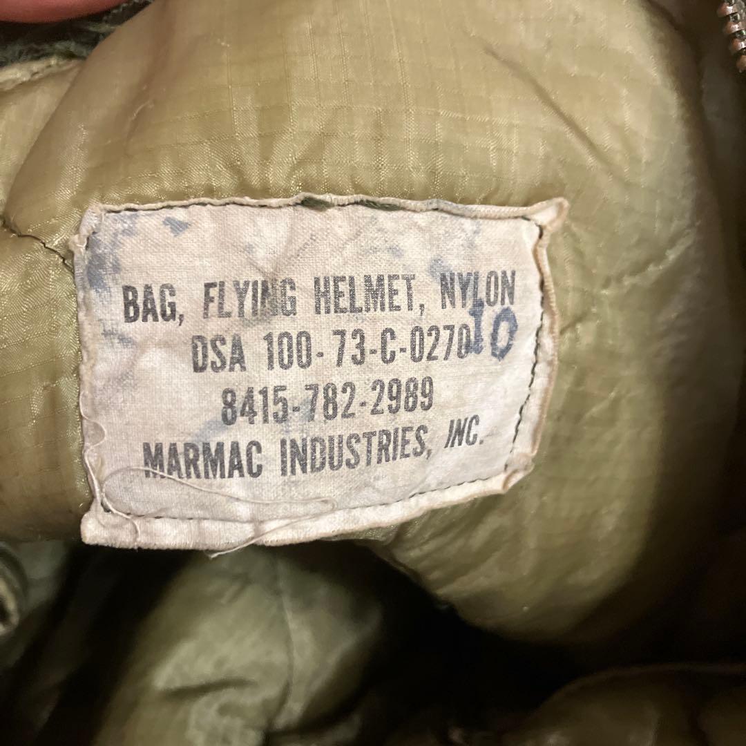 米軍実物　70s US.AIR FORCE ヘルメットバッグ ヴィンテージ
