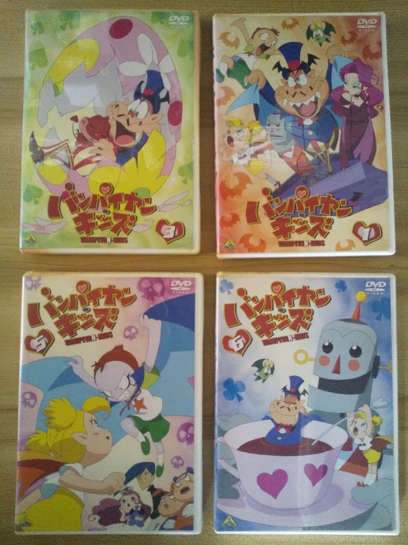 DVD バンパイヤンキッズ　1・3・5・6セット