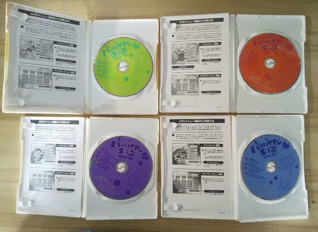 DVD バンパイヤンキッズ　1・3・5・6セット