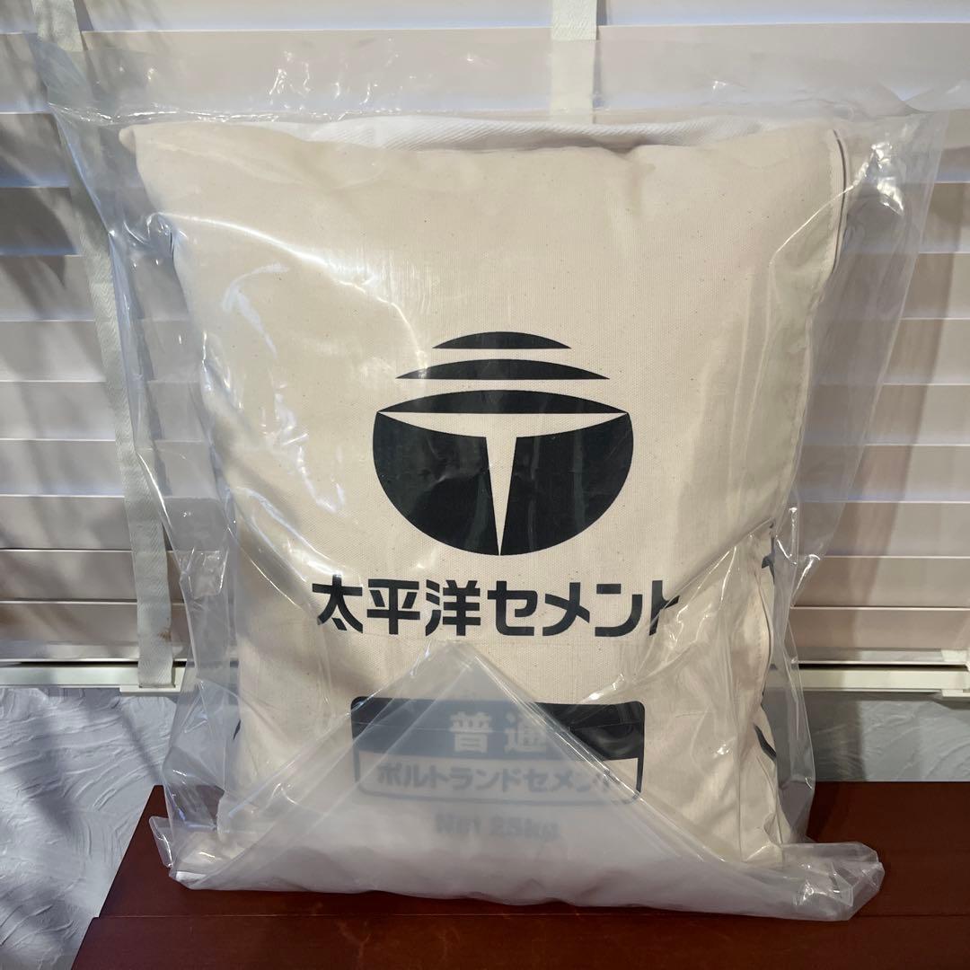 太平洋セメント 普通ポルトランドセメント 25kg クッション　白　ホワイト