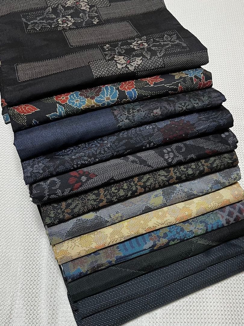 着物リメイク用 大島紬など 紬のセット まとめ売り B-1