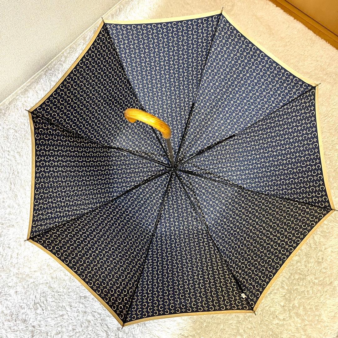 ✨大人気✨ CELINE 折り畳み傘 マカダム 総柄 レイングッズ 傘