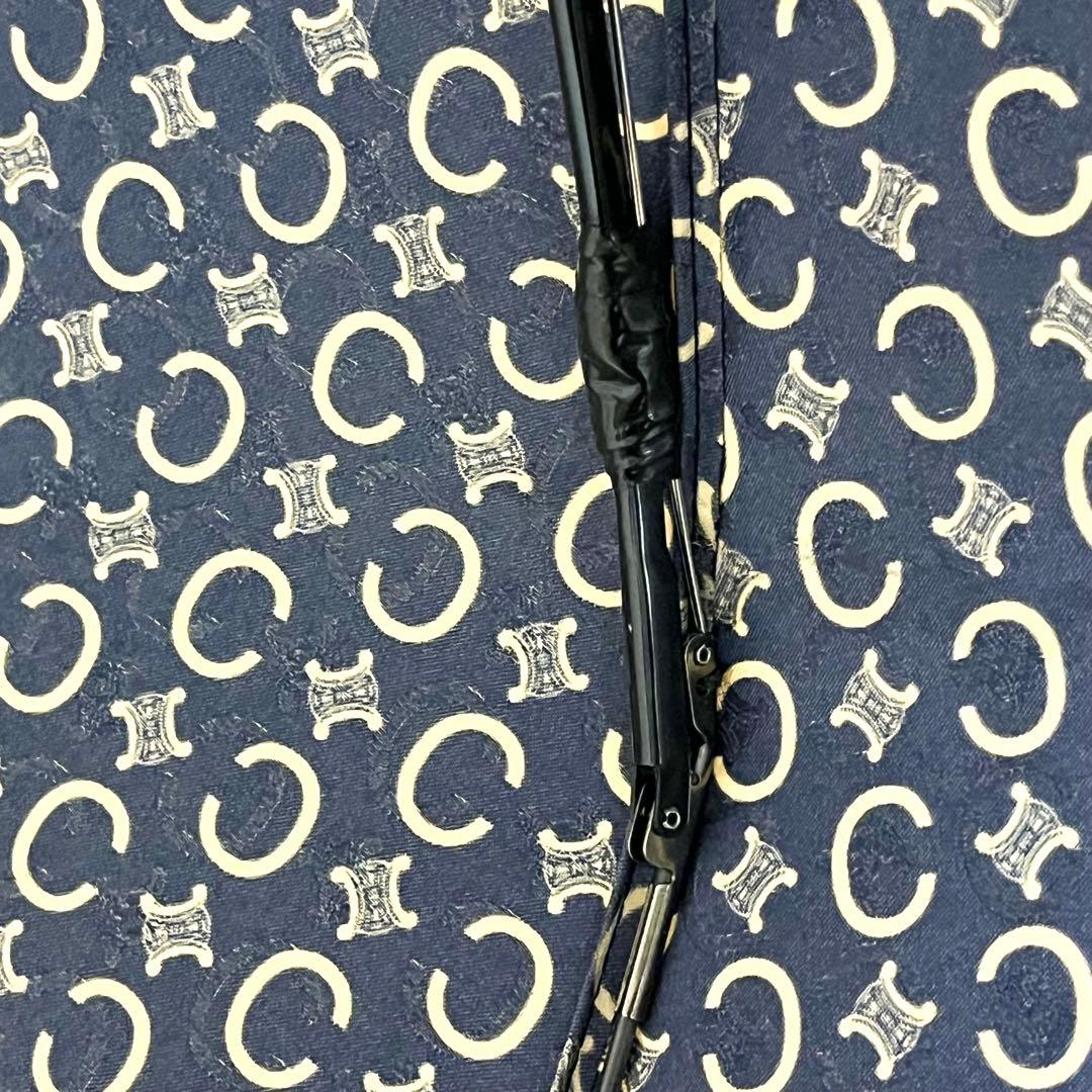 ✨大人気✨ CELINE 折り畳み傘 マカダム 総柄 レイングッズ 傘