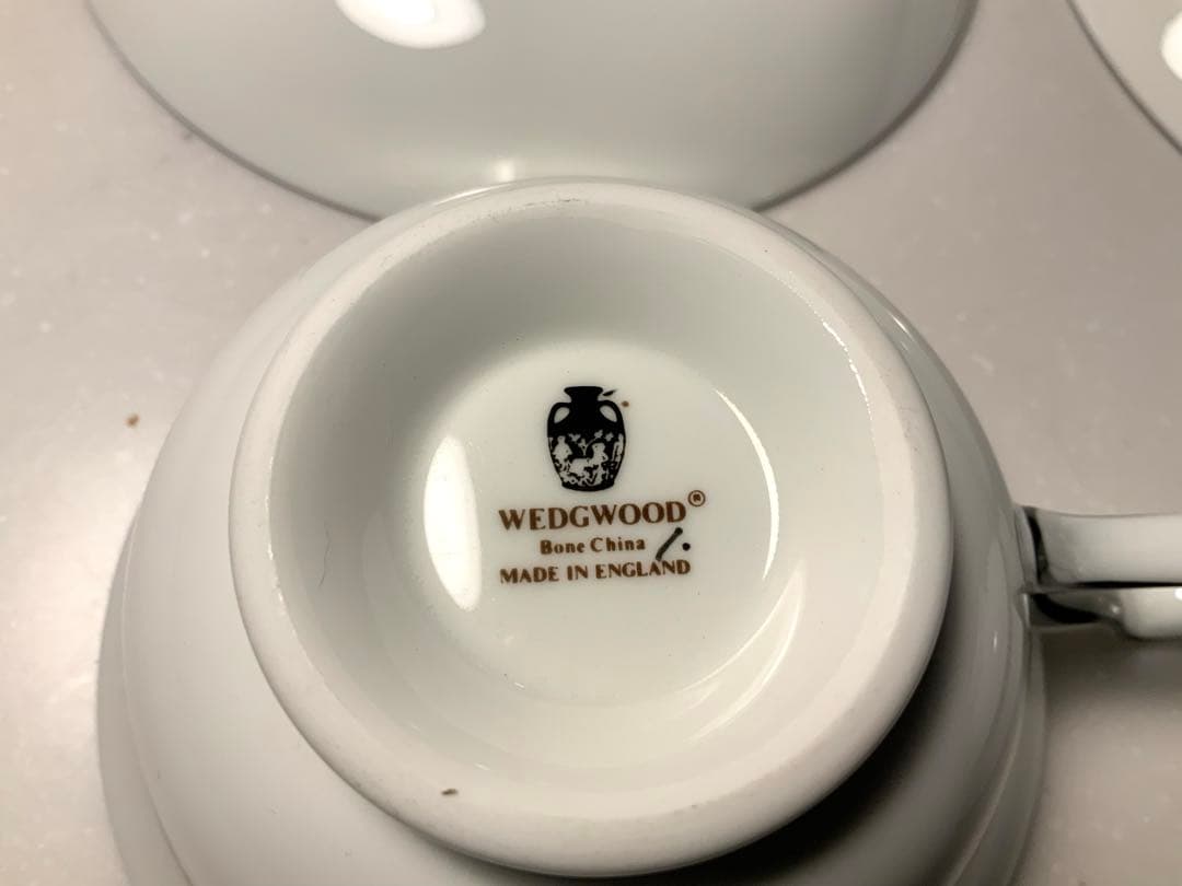 ウェッジウッド フロレンティーンターコイズ カップ&ソーサー 2客