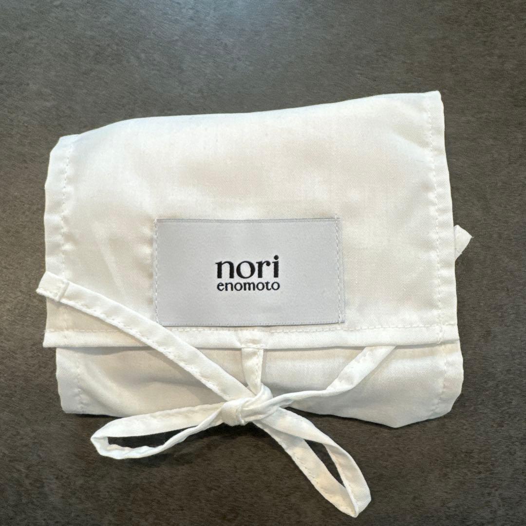 ノリエノモト　wave purse / rose pink × olive