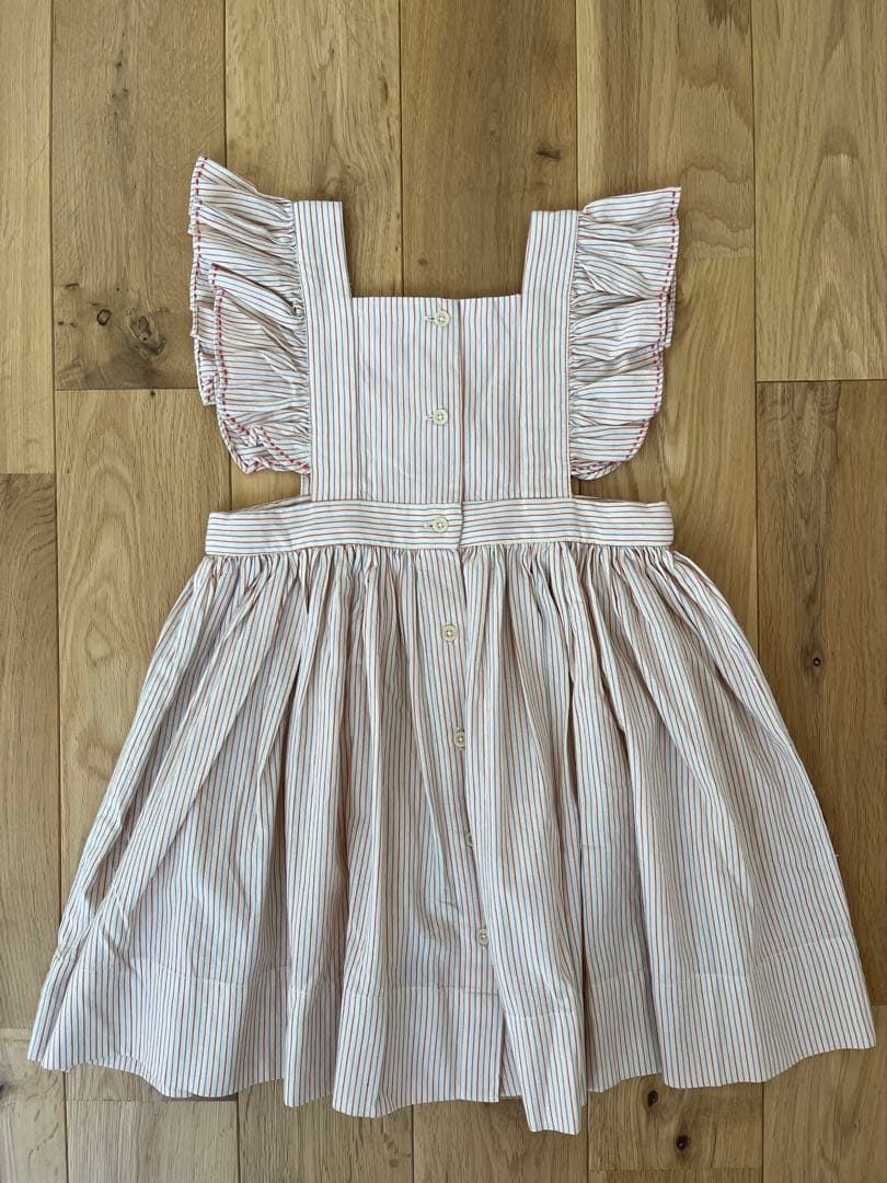 ワンピース Apolina Bessie Pinafore Cazan Stripe 5-7