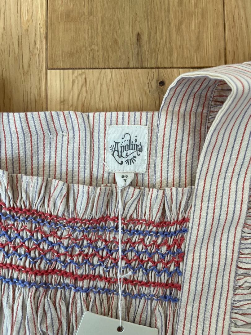 ワンピース Apolina Bessie Pinafore Cazan Stripe 5-7