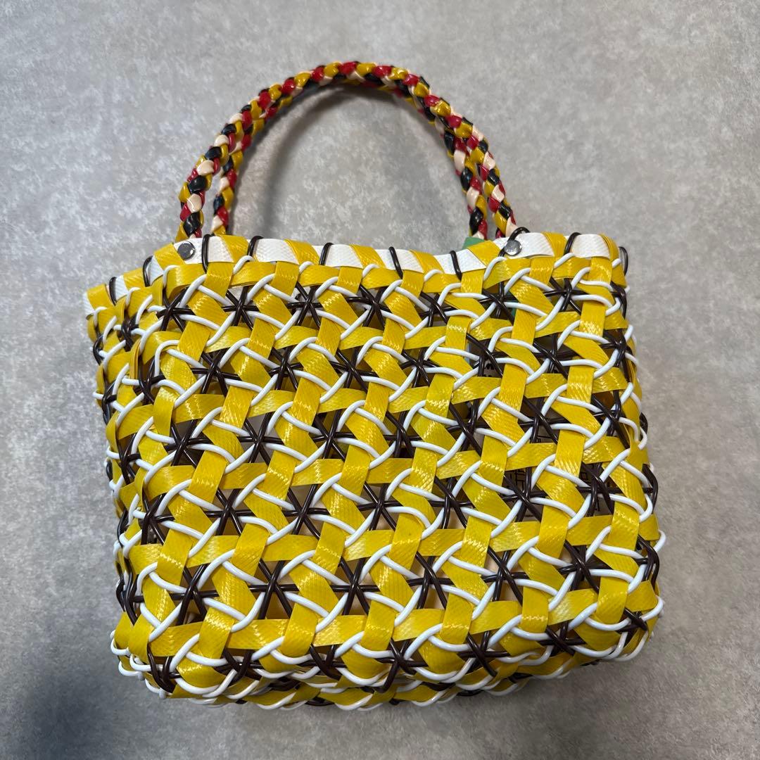 MARNI イエロー かごバッグ　マルニマーケット
