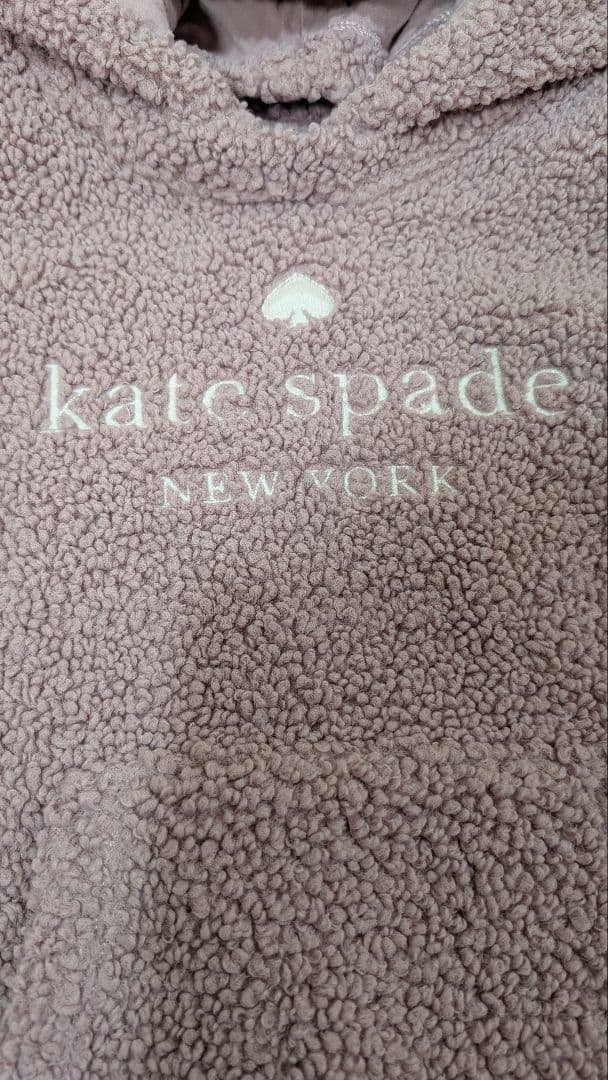 ぽ*ー様 【KateSpade】ボアワンピースパーカー 130cm
