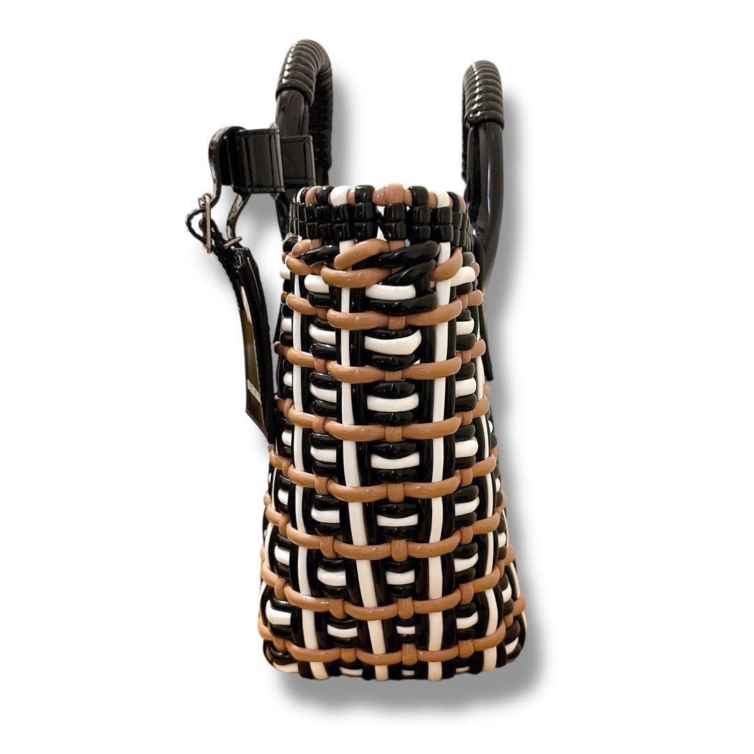 美品 BALENCIAGA バレンシアガ ビストロXS カゴバッグ　ハンドバッグ