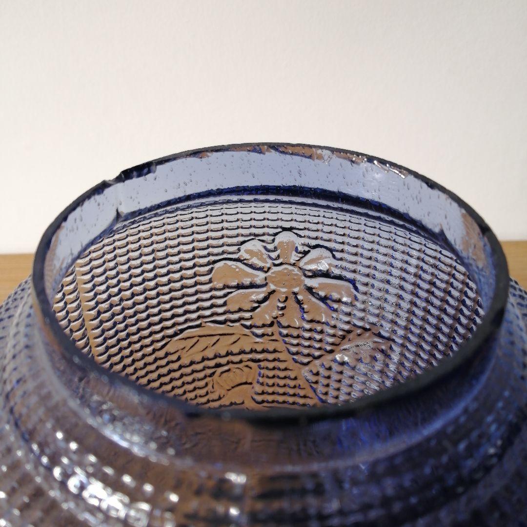 あめや瓶　ひな菊　青　飴屋瓶