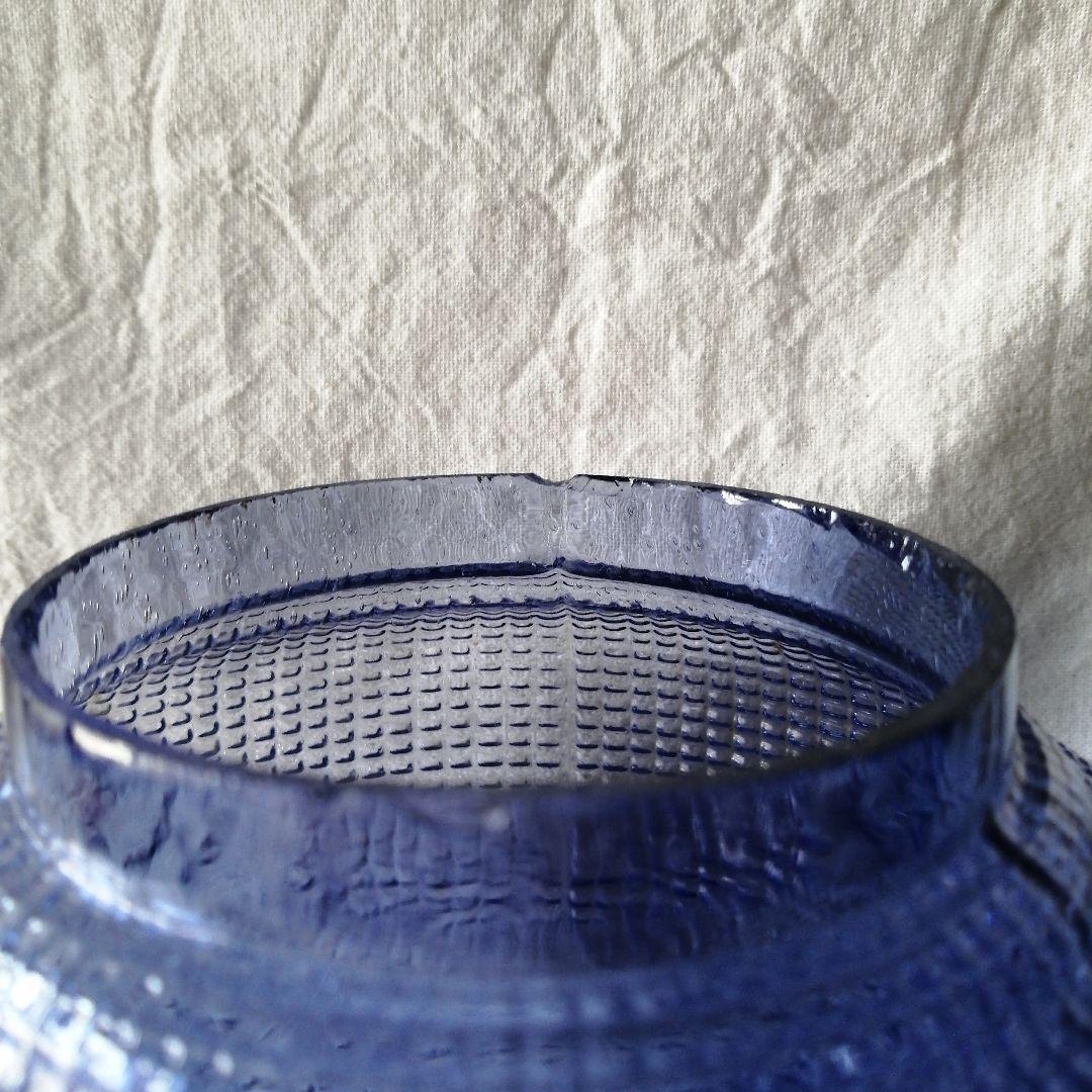 あめや瓶　ひな菊　青　飴屋瓶