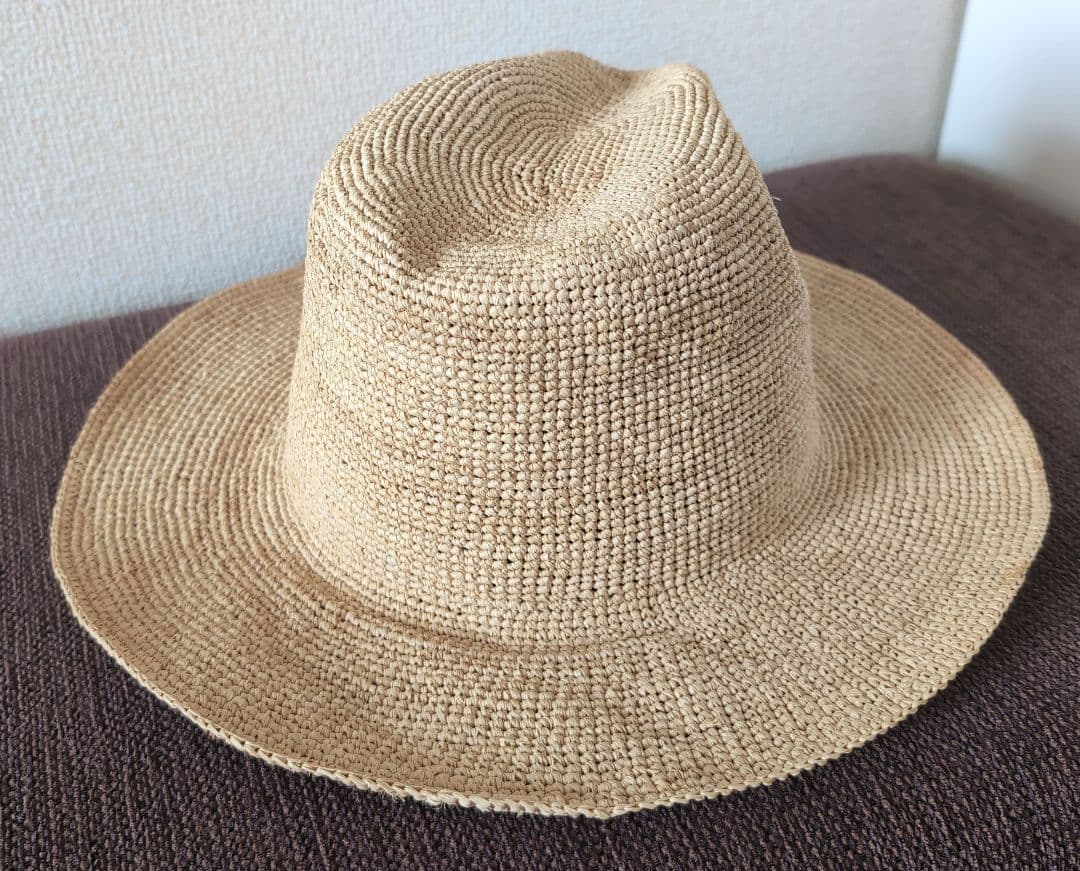 KIJIMA TAKAYUKI ラフィア手編みソフトハット