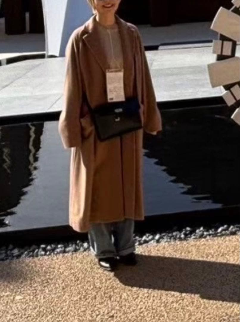 auralee オーラリー　ウールカシミヤチェスターコート　0