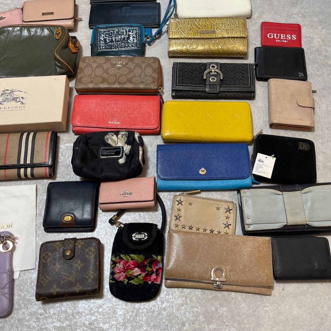 BURBERRY Dior LOUIS VUITTON まとめ売り セット 財布