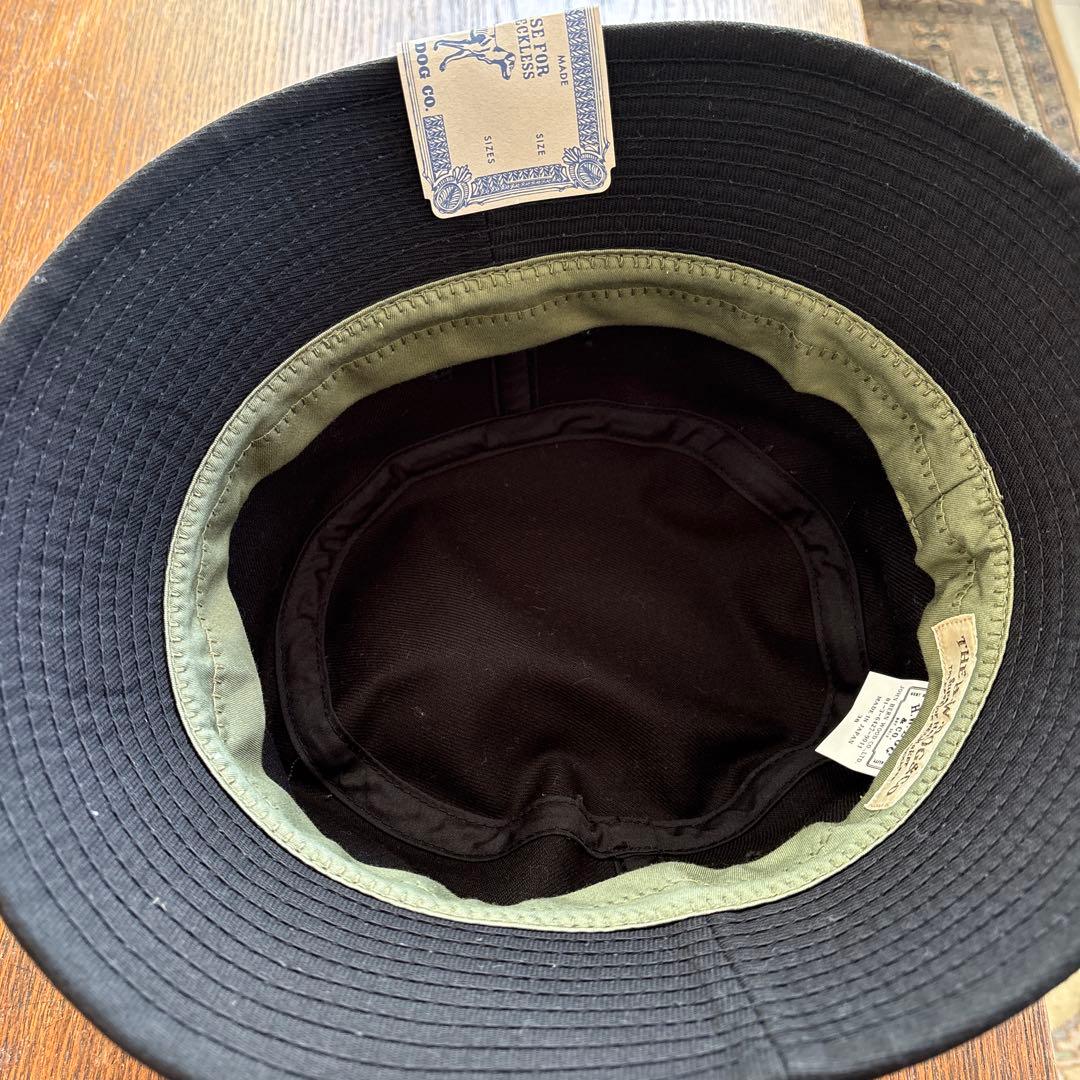 HW DOG CO ブラック バケットハット