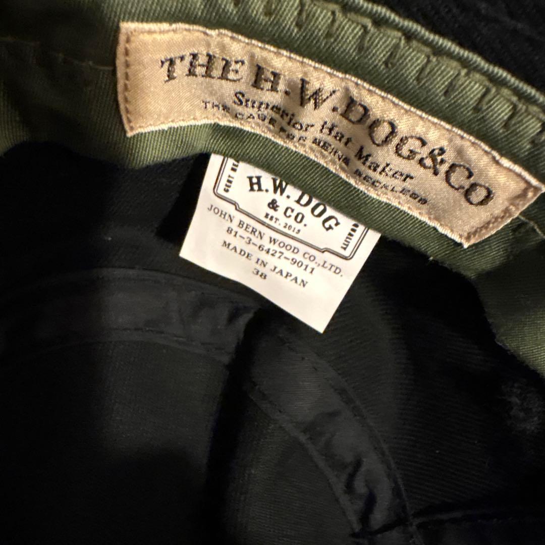 HW DOG CO ブラック バケットハット