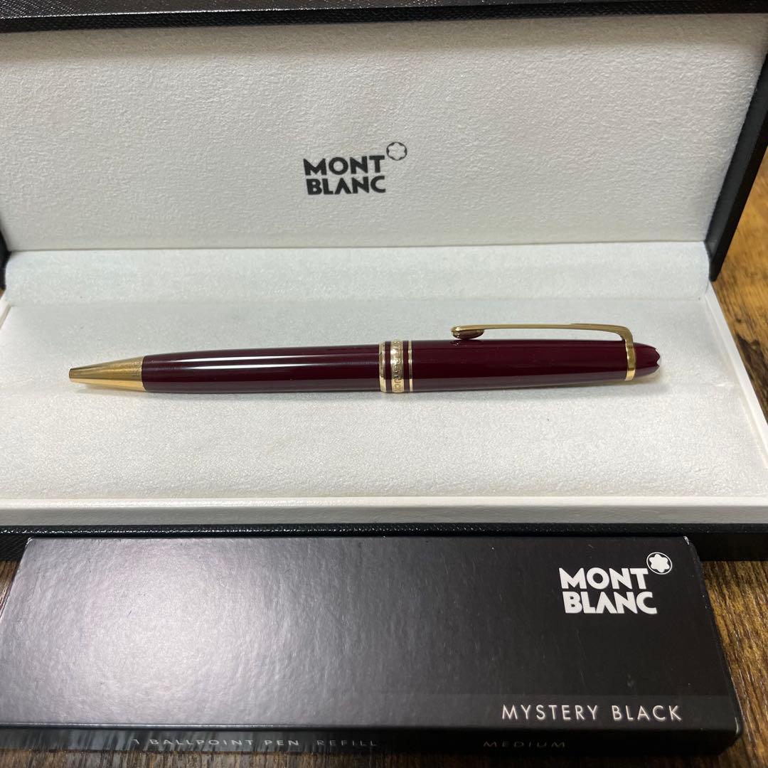 MONTBLANC マイスターシュテュック164 純正リフィル付　ボルドー