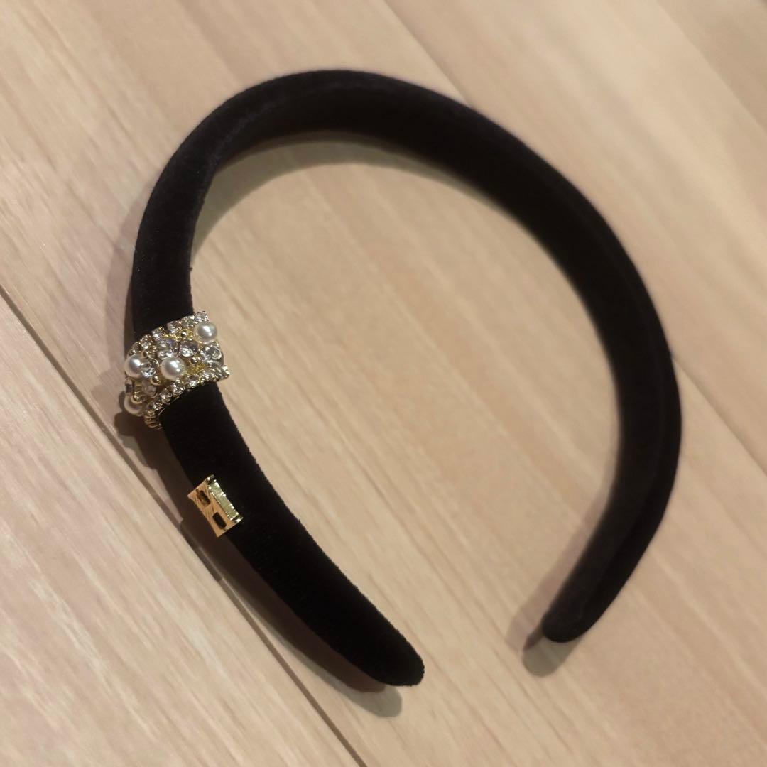 Her lip to Crystal Charm Headband カチューシャ