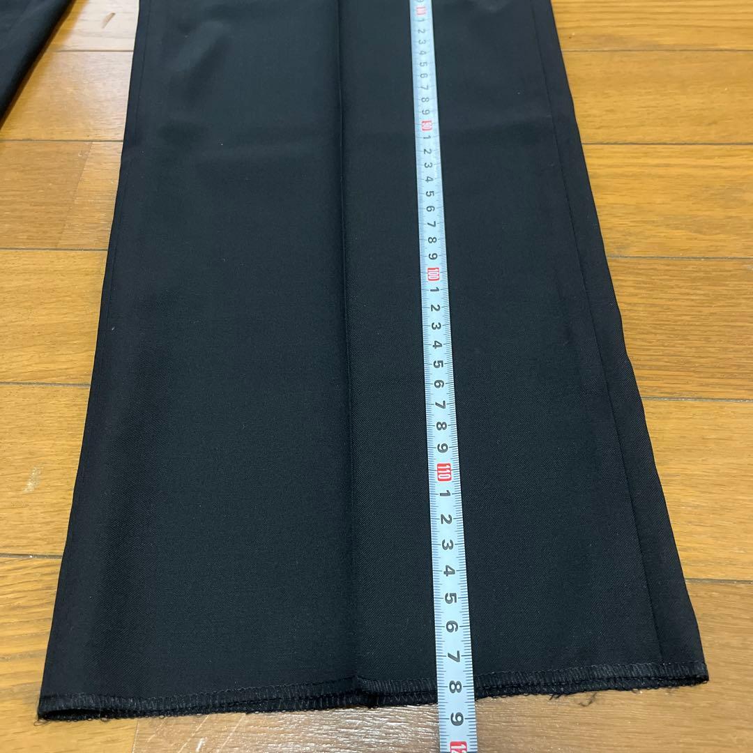 お値下げ！新品★ARMANI COLLEZIONI 黒スラックス 新品タグ付き