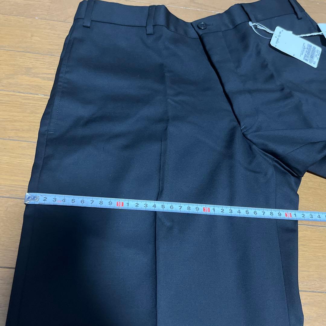 お値下げ！新品★ARMANI COLLEZIONI 黒スラックス 新品タグ付き