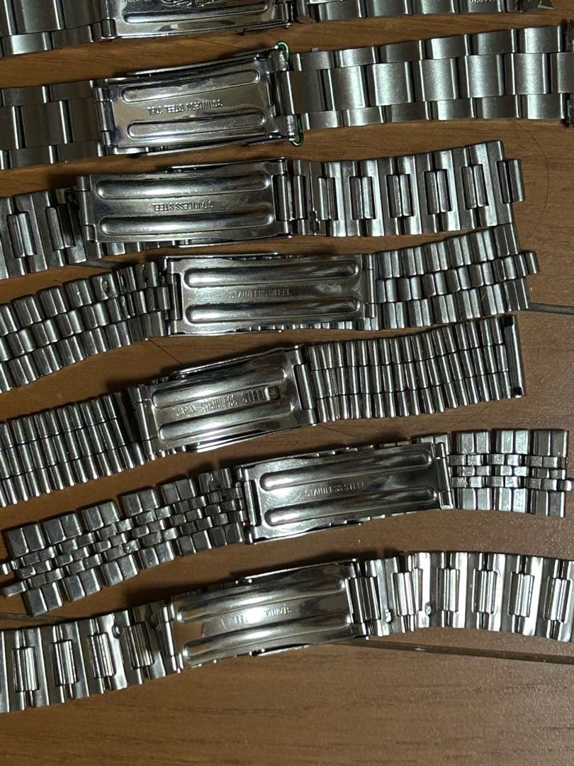 CASIO ROLEX HAMILTON メタルバンド 複数セット