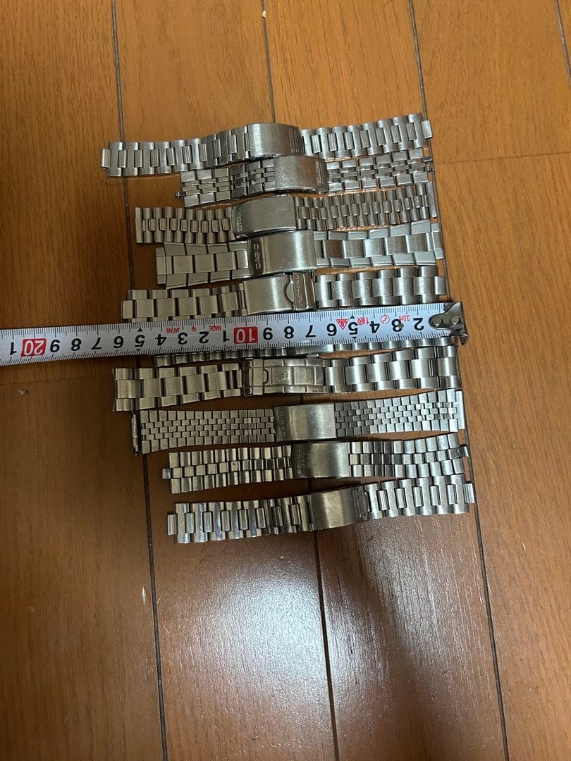 CASIO ROLEX HAMILTON メタルバンド 複数セット