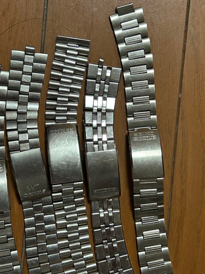 CASIO ROLEX HAMILTON メタルバンド 複数セット