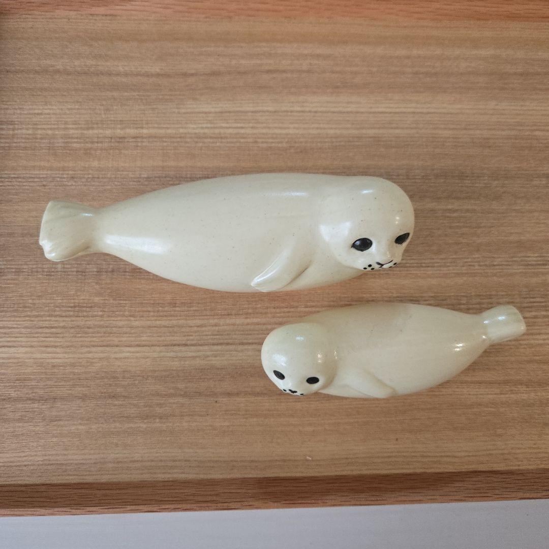 【美品】LISA LARSON リサ・ラーソン アザラシ SMセット