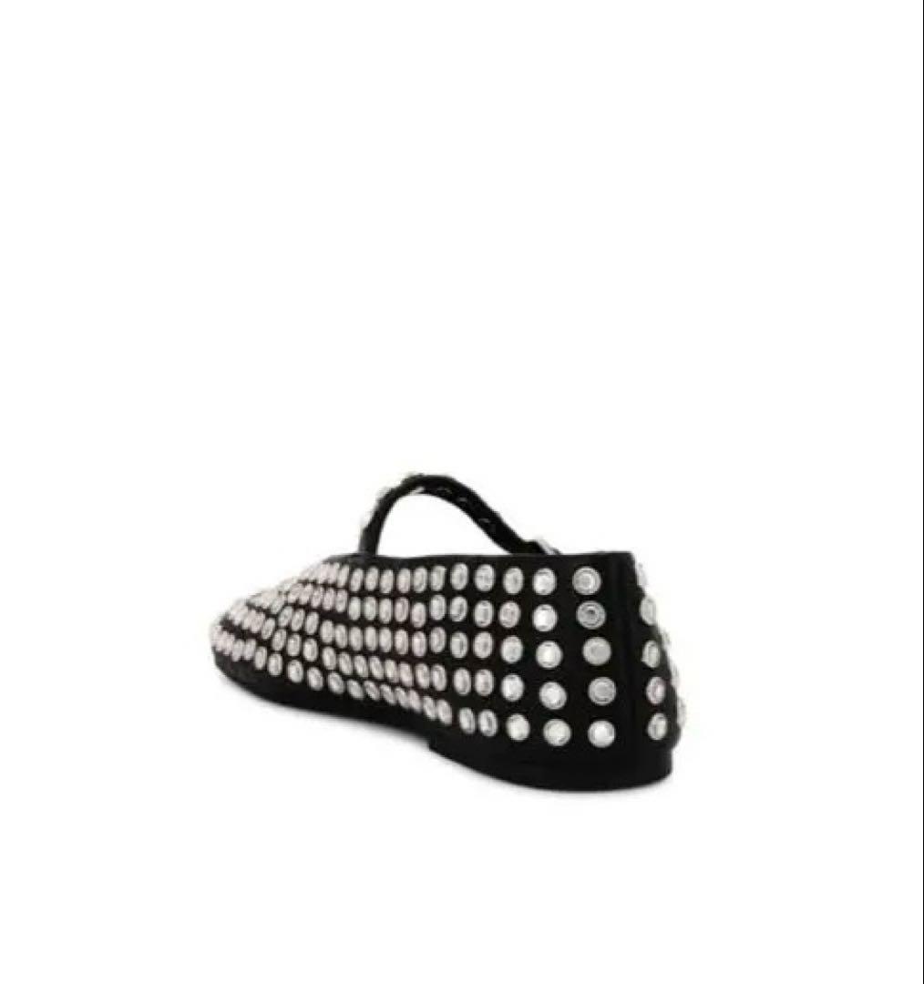 新品未使用　トニービアンコ　スタッズ　フラットシューズ