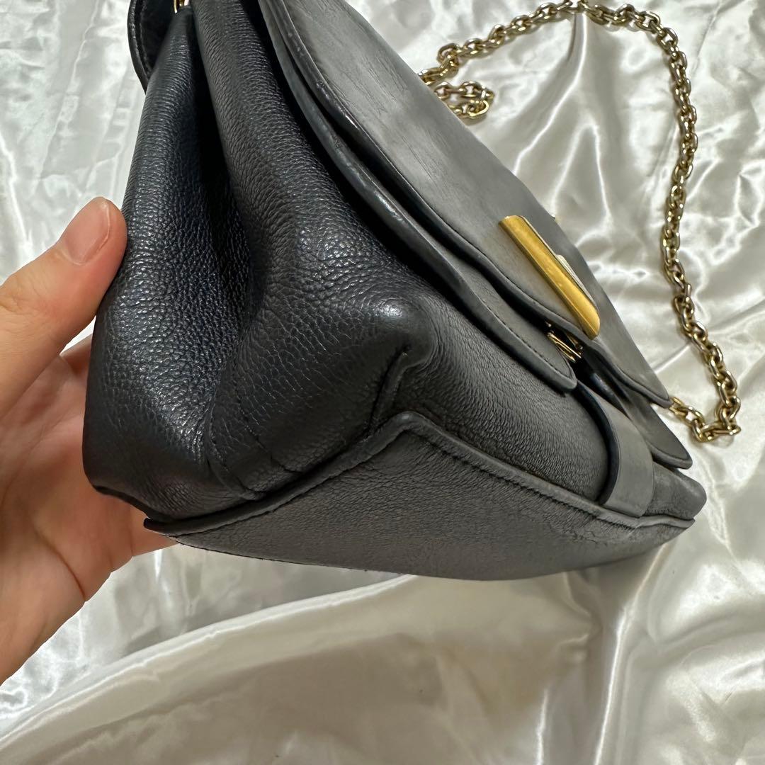 ルイヴィトン ヴェリー チェーンバッグ ショルダー3WAY 肩掛けノワール LV