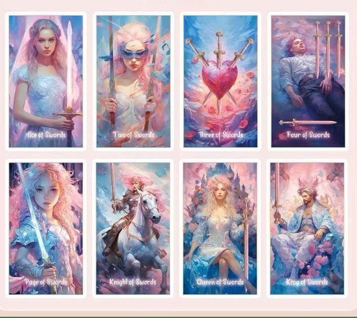 【正規品タロットカード】淡い色彩基調の美麗イラスト✨ファンタジー世界のタロット