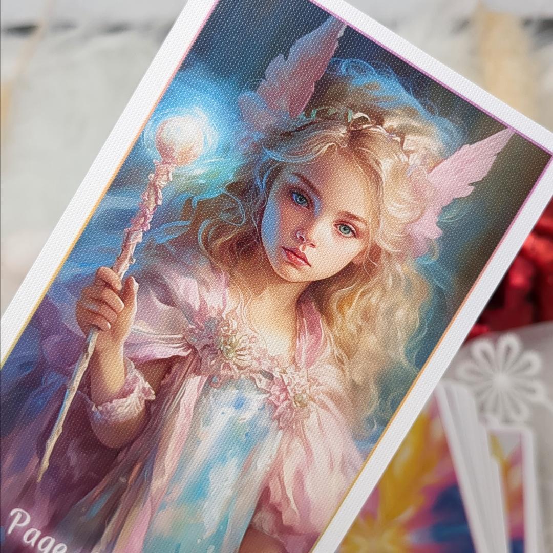 【正規品タロットカード】淡い色彩基調の美麗イラスト✨ファンタジー世界のタロット