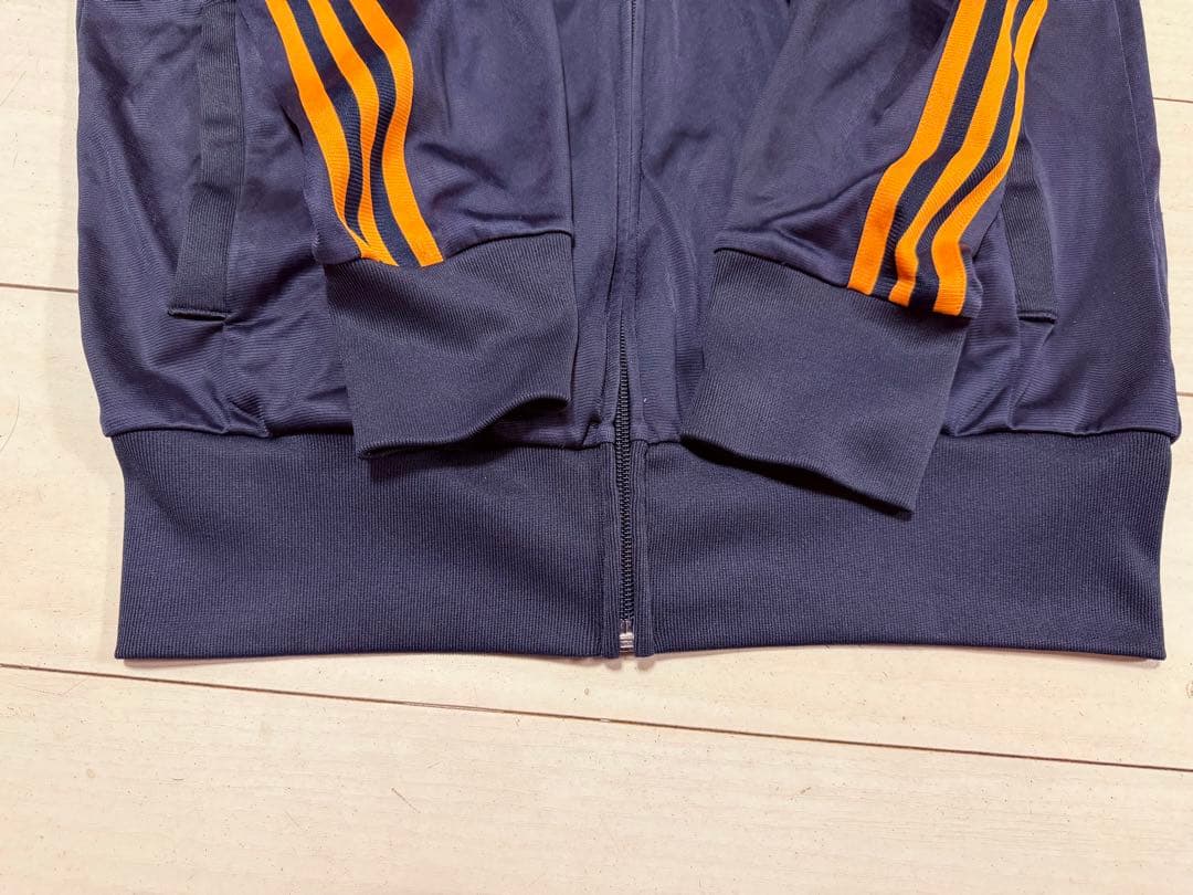 adidas トラックジャケット　ネイビー　オレンジ　セットアップ　ATP復刻
