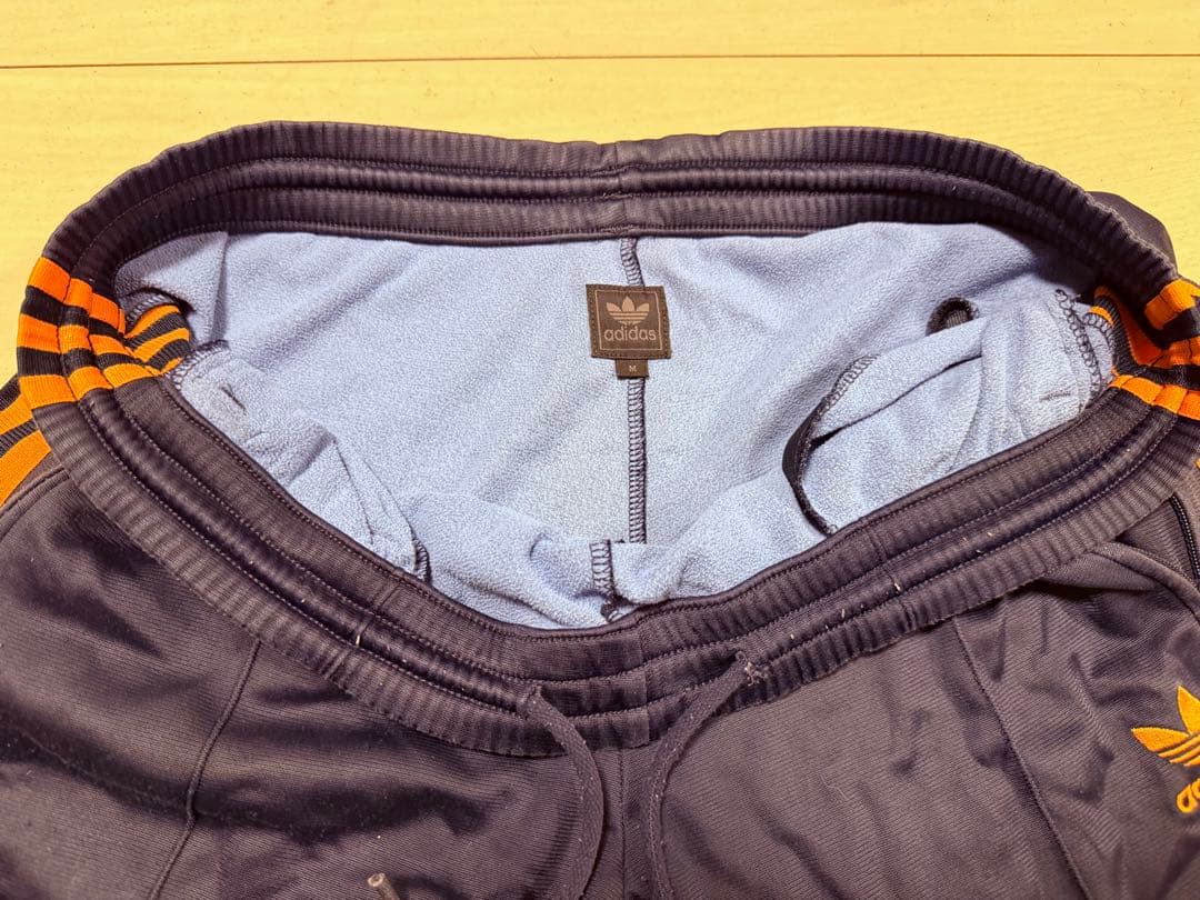 adidas トラックジャケット　ネイビー　オレンジ　セットアップ　ATP復刻
