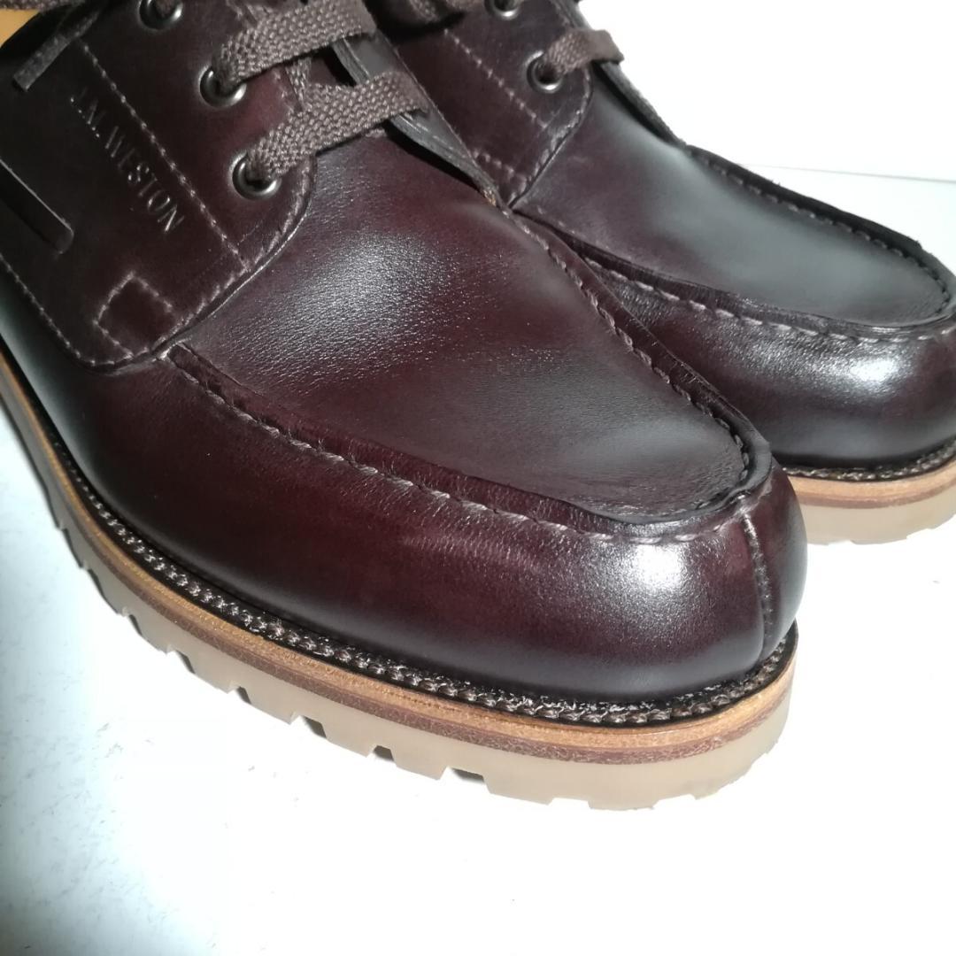 c0567 未使用に近い JMウエストン 690 ヨット 5/D 茶 ブラウン