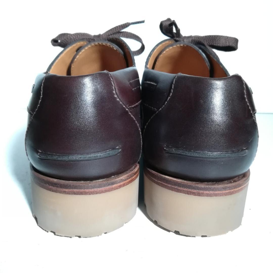 c0567 未使用に近い JMウエストン 690 ヨット 5/D 茶 ブラウン