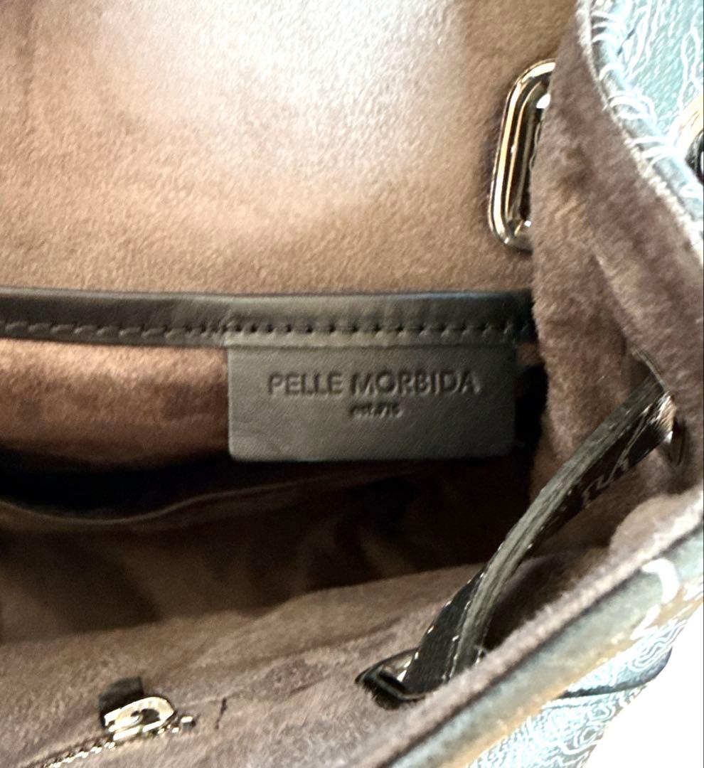 【美品】PELLE MORBIDA ペッレモルビダ CANO ボストンバッグ