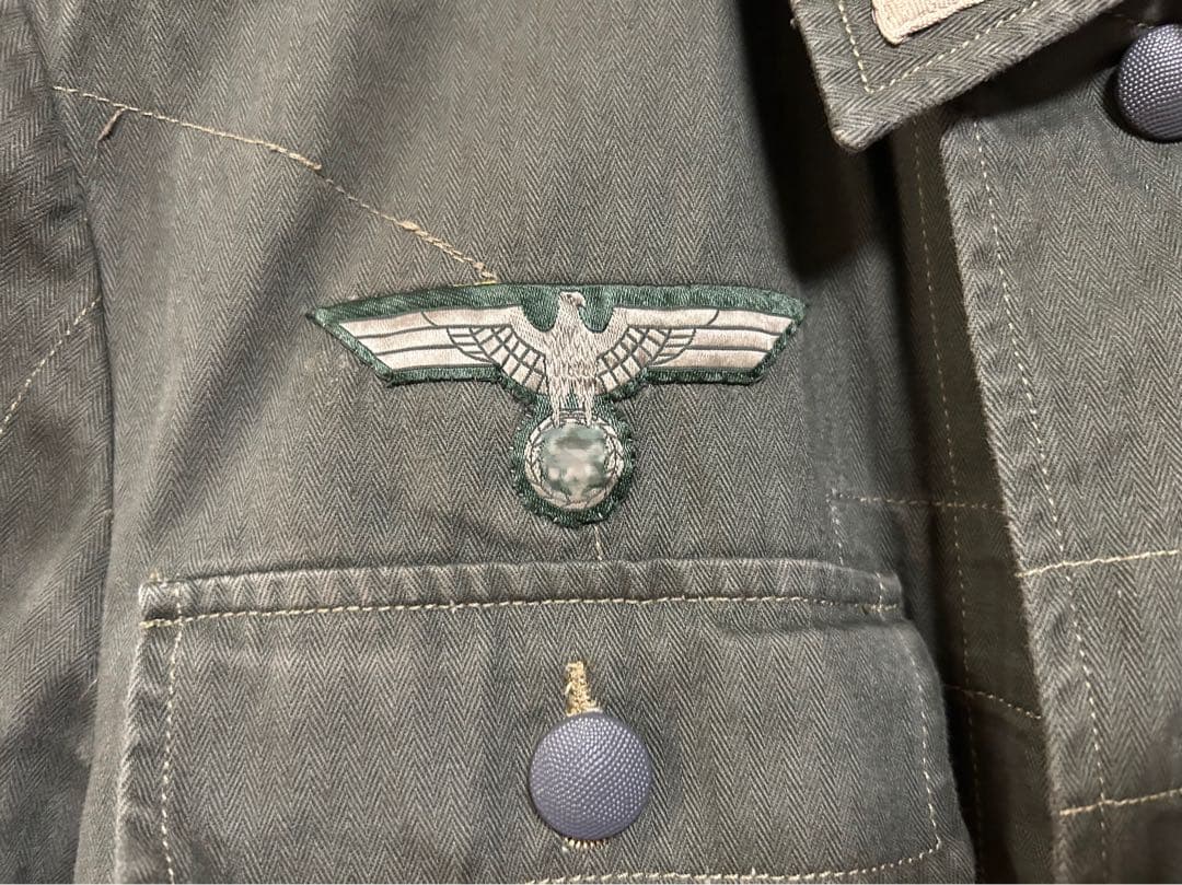 ドイツ軍　M43型野戦服　HBT WW2