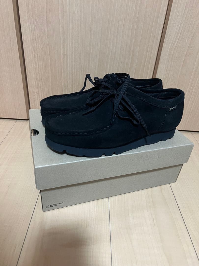 Clarks Wallabee GORE-TEX ブラック サイズ 42
