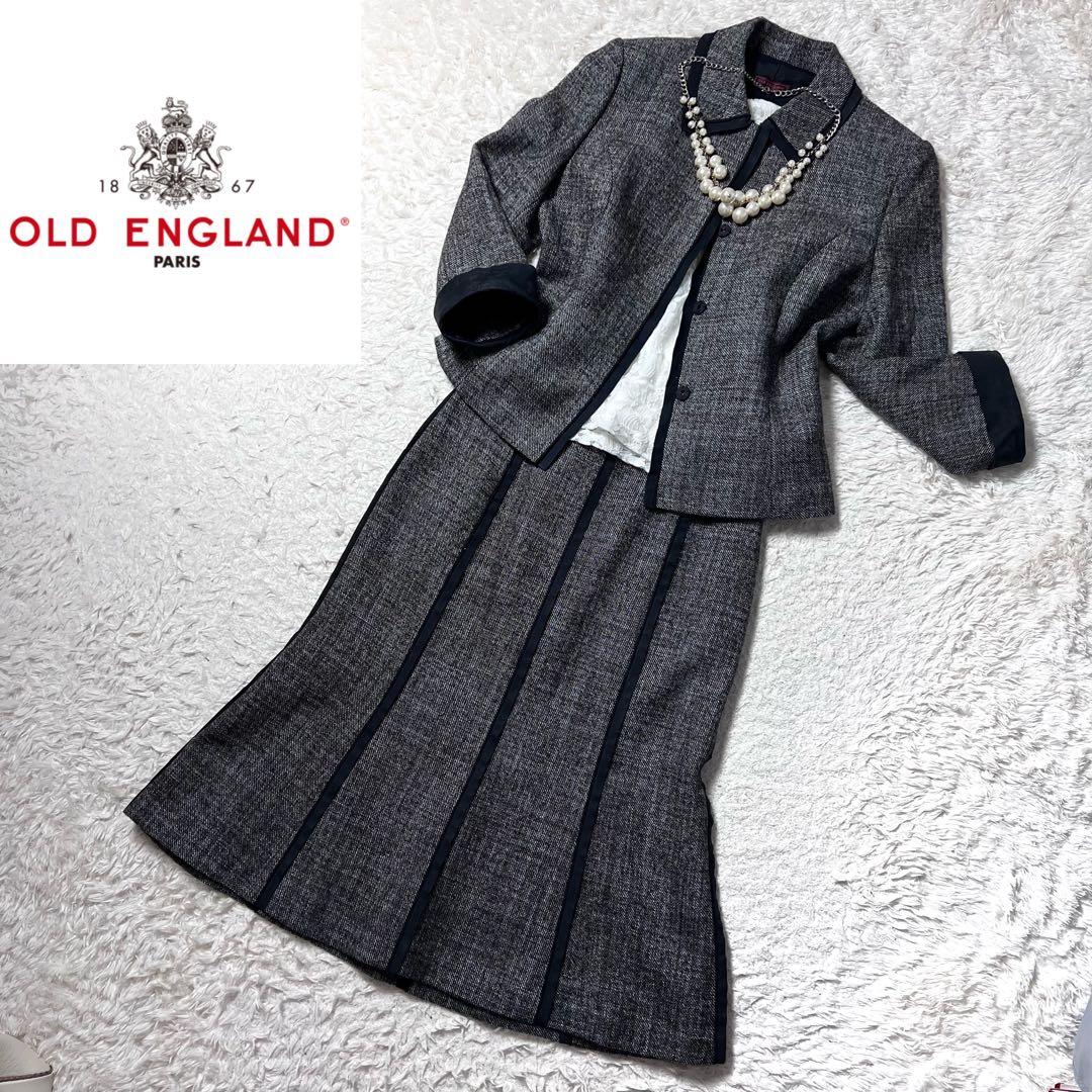 OLD ENGLAND セットアップ スーツ ツイード 38