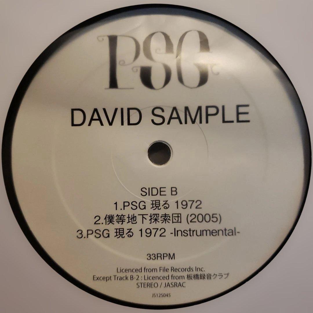 希少 美品 PSG DAVID SAMPLE PUNPEE 5lack