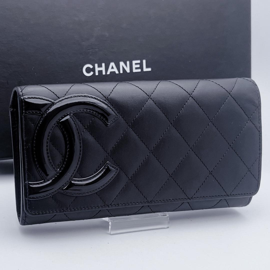 即決フォロー割！シャネル カンボンライン マトラッセ 財布正規保証2824.
