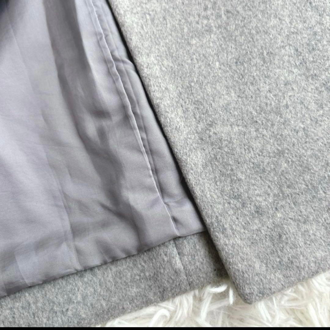 美品✨セオリーリュクス チェスターコート ウール グレー 36 S