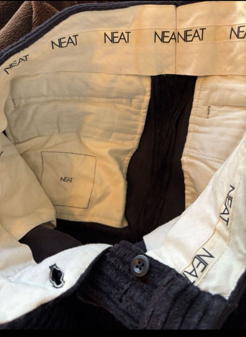 NEAT ニート コーデュロイパンツ 太畝 テーパード