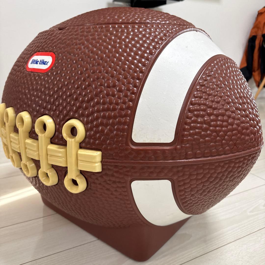 Little Tikes アメリカンフットボール型収納ボックス