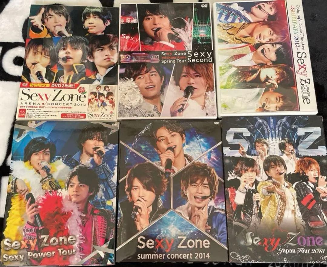 SexyZone ライブDVD 6点セット timelesz